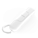 Alcatel T02 Ultra-Compact Slim Corded Phone, Wall Mountable - White