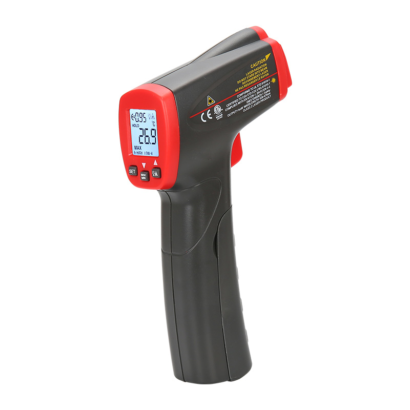 Uni-T Infrared  Thermometer. Compact and Slim Tempreature Range -32°~400° C  9v Battery 