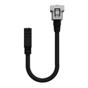 Schneider Electric New Unica - HDMI Connector Prewired - 1 Module - Aluminum 