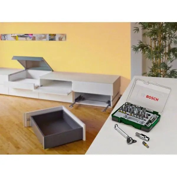 Bosch Screwdriver Ratchet Set 27 Pcs