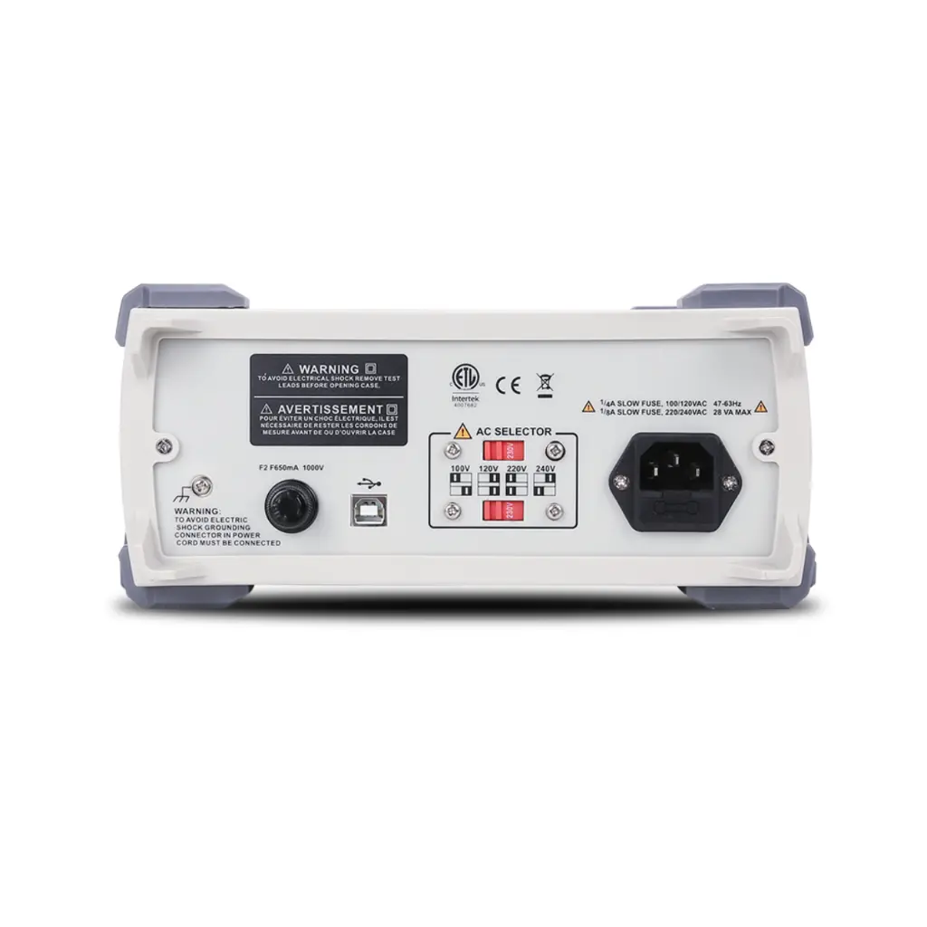 Uni-T Auto Ranging True RMS Desktop Digital Multimeter 100KHz Reading Resolution 3⅚