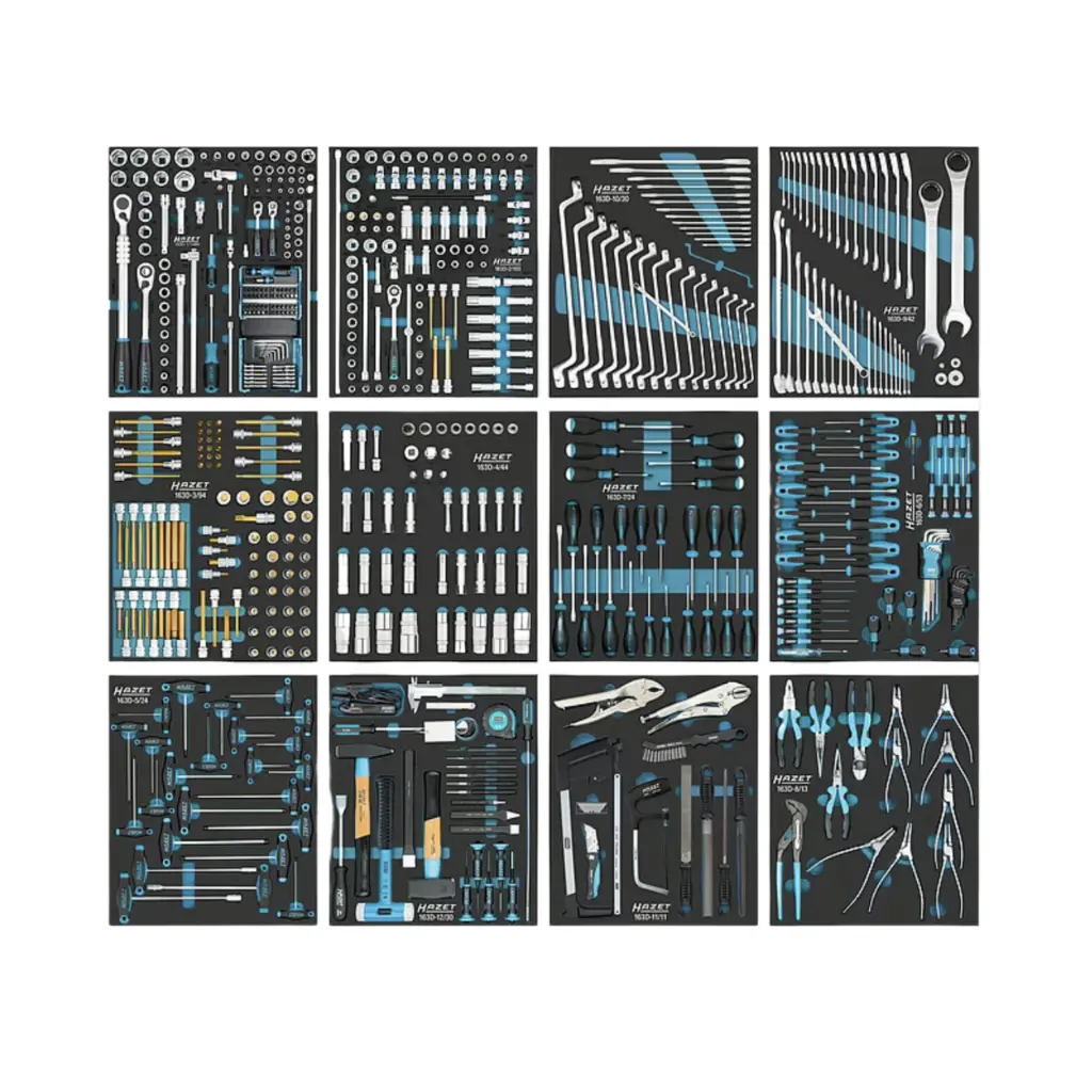 Hazet Tool Trolley Assistent i 179NXXLD Assortment 619 Pieces 8 Drawers