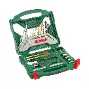 Bosch X-Line Drill- and Screwdriver Bit Set TiN-Coated 50 Pieces