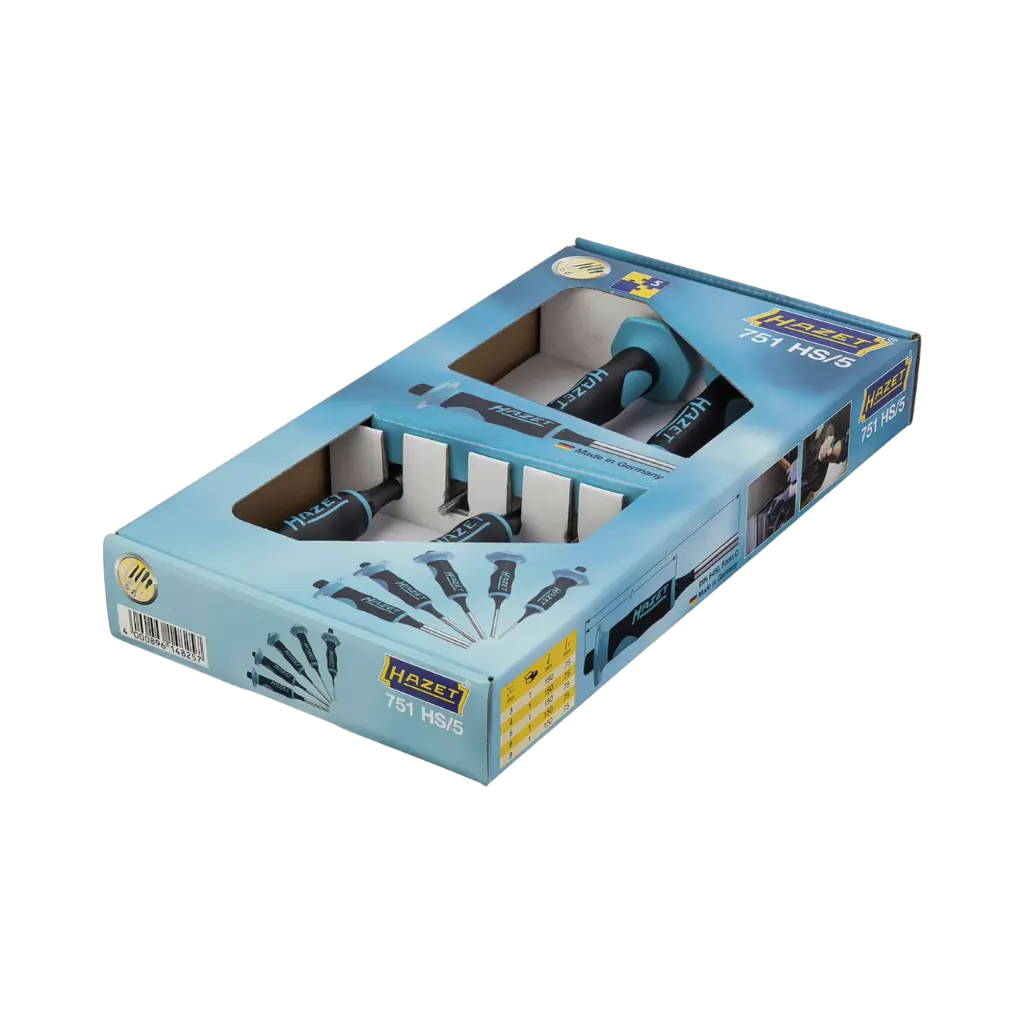 Hazet Drift Pin Set 5-Pieces ∙ Short Form