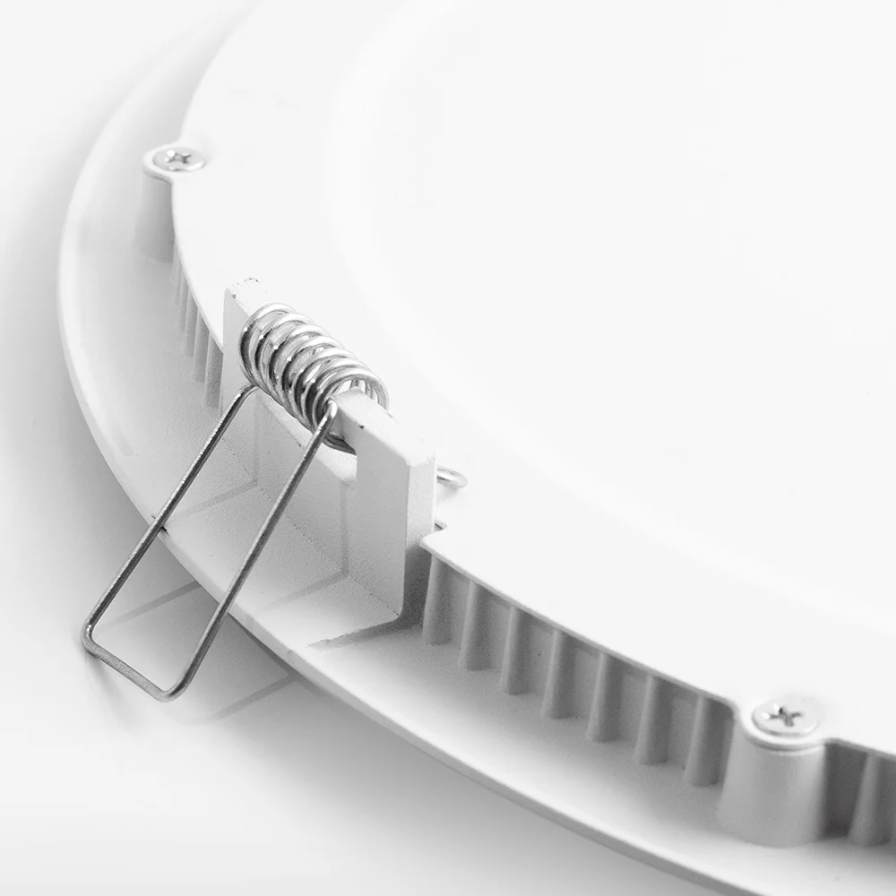 Egylux Led Recessed Round Downlight Panel 6w Plastic