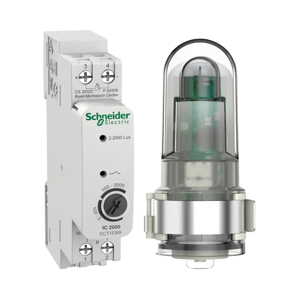 [CCT15369] Schneider Electric Acti 9 IC2000 Outdoor (2 - 2000 lux) Twilight Switch