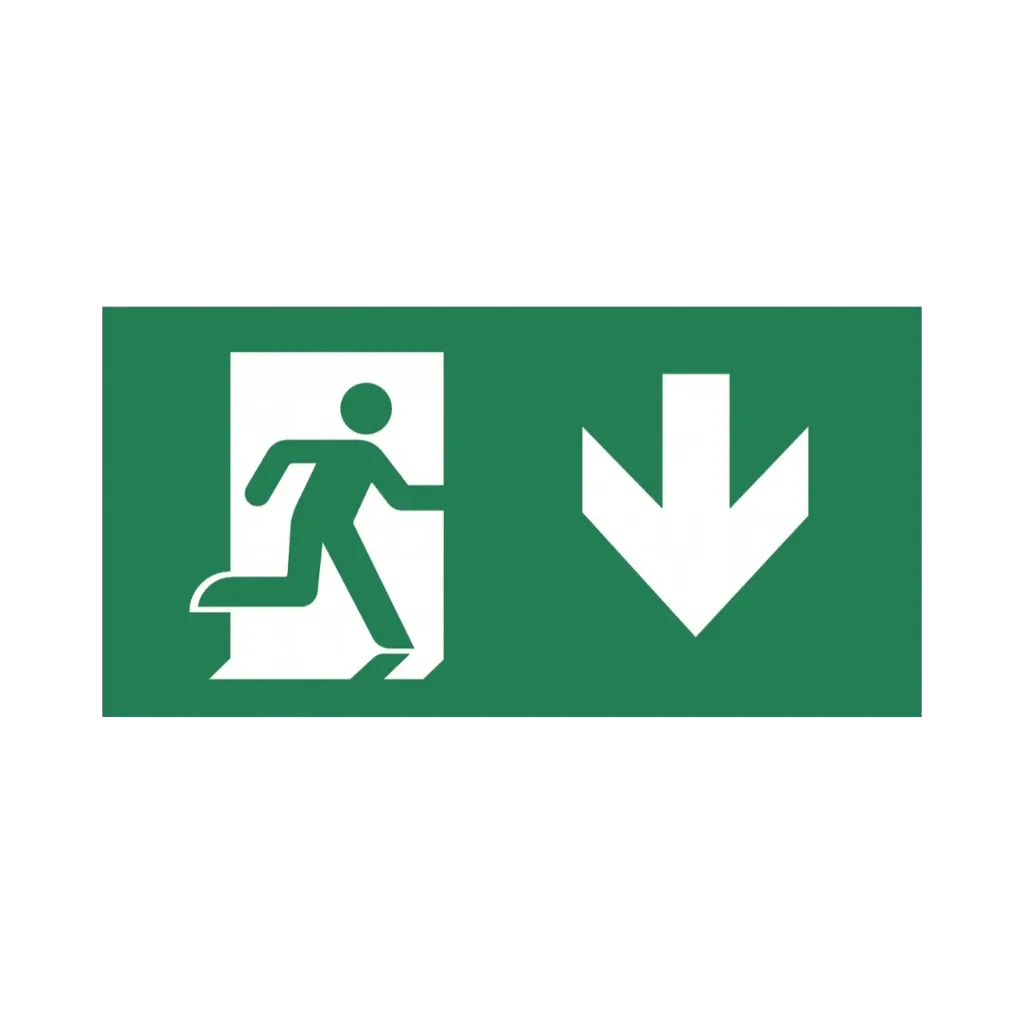 [SW-34/DR/DL] Olympia Electronics Marking Overlay Pictogram With Down Left Down Right For MLD-34D/W