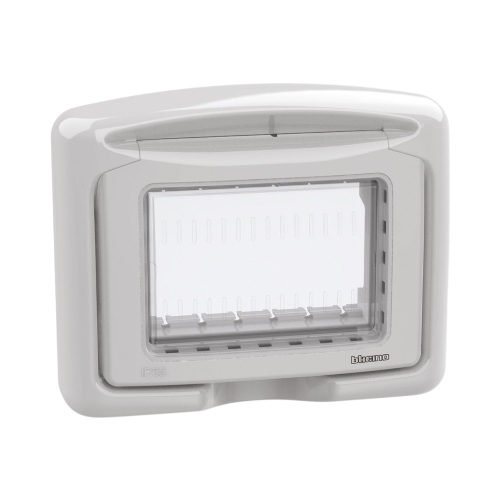 [27603] وش مانع مياه 3 فتحه IP55 بتشينو كلاسيا