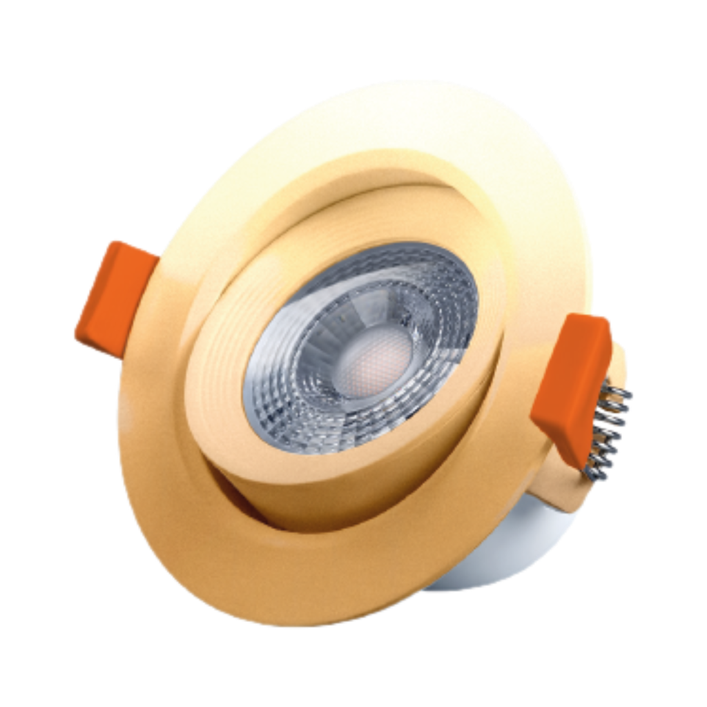 Sirage Dynamic Gold Spotlight 6.5 w Warm Light
