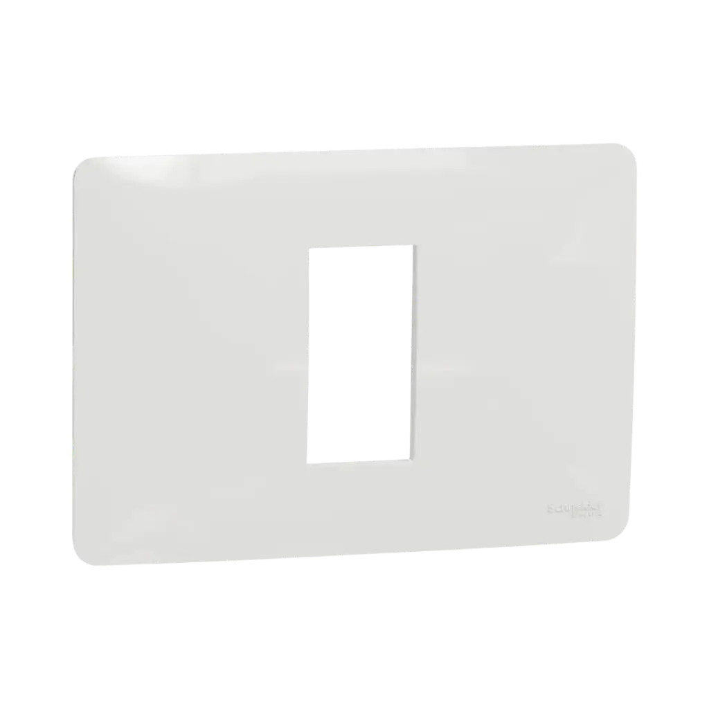 [NU210118] Schneider Electric Cover Frame 1 Gang 1 Module, White New Unica