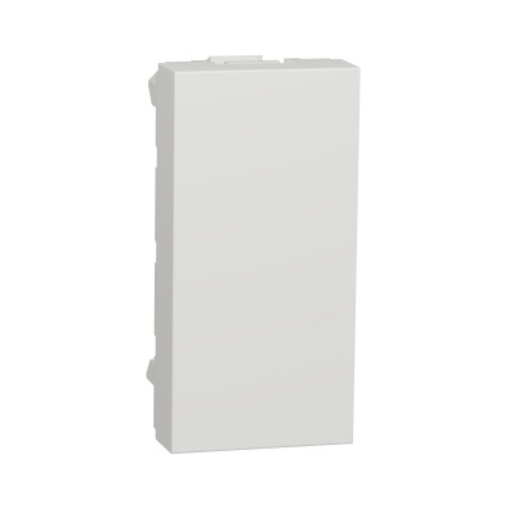 [NU986518] Schneider Electric Blind cover, New Unica, 1 module, white 