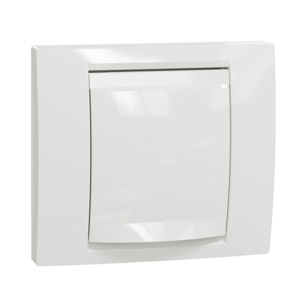 [NU044218] Schneider Electric New Unica Cover IP44 Frame 1 Gang 2 Modules, White 