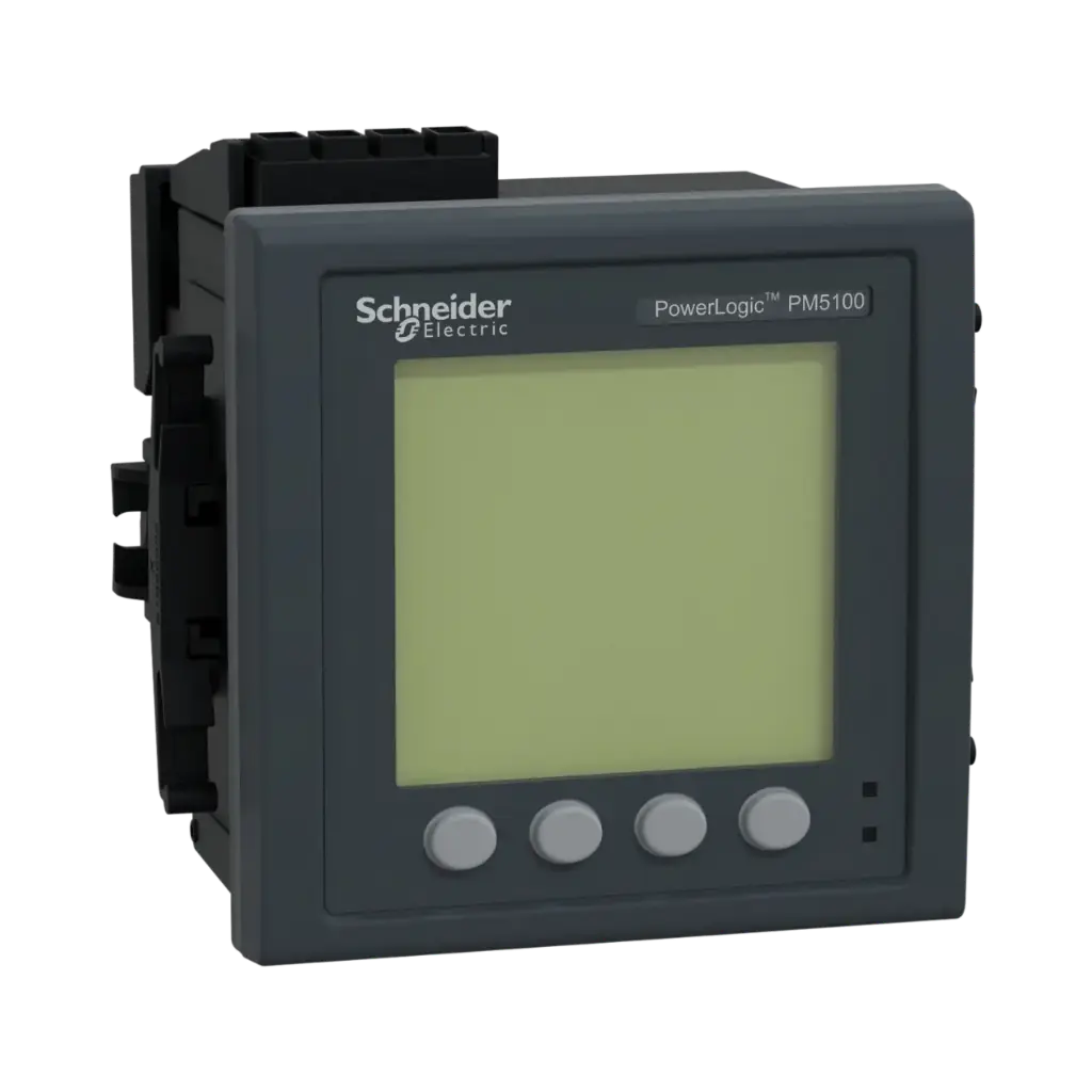Schneider Electric Power Meter PowerLogic PM5110, Modbus, Up To 15th Harmonic, 1DO 33 Alarms 