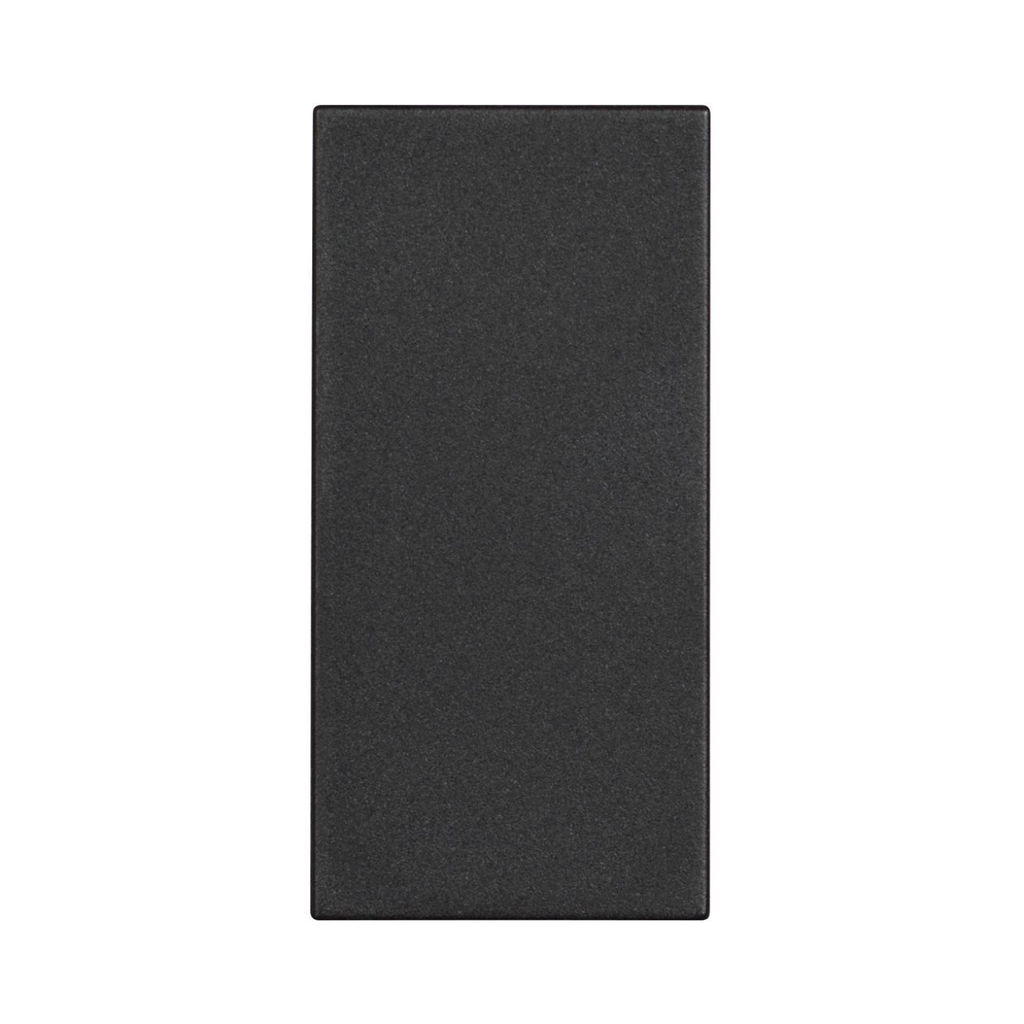 [RG4950] Bticino Classia Blank Plate - 1 Module Black
