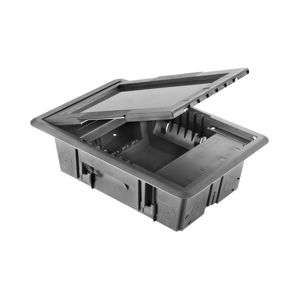 [GW24601] Gewiss Underfloor Outlet Box With Hollow Cover 10 Modules System