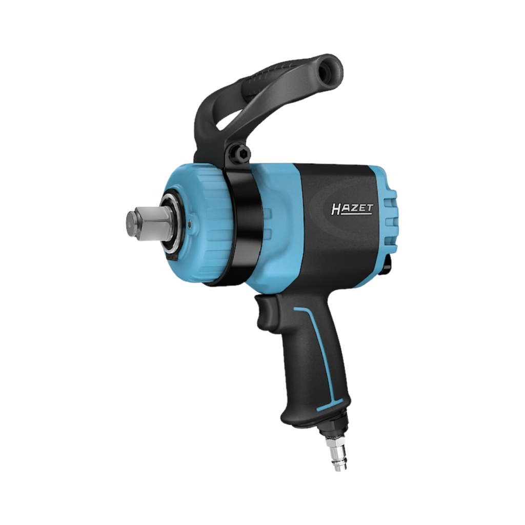 [9013TT] Hazet Solid Twin Turbo Impact Wrench 3/4 inch, 20 mm Square 4100 Nm. Powerful Twin Hammer Mechanism