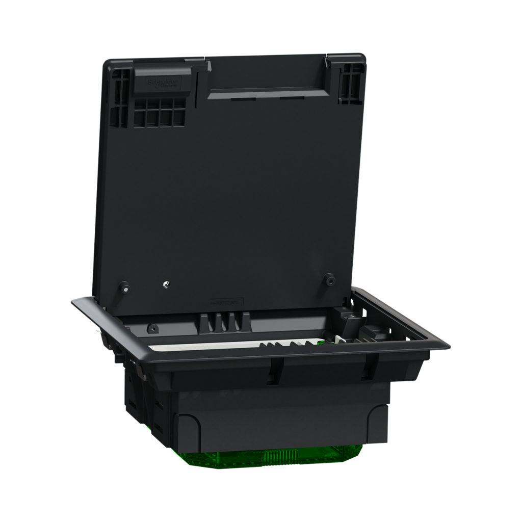 [INS52120] Schneider Electric Unica System+ Floor box M Plastic IP24, 4 Modules 