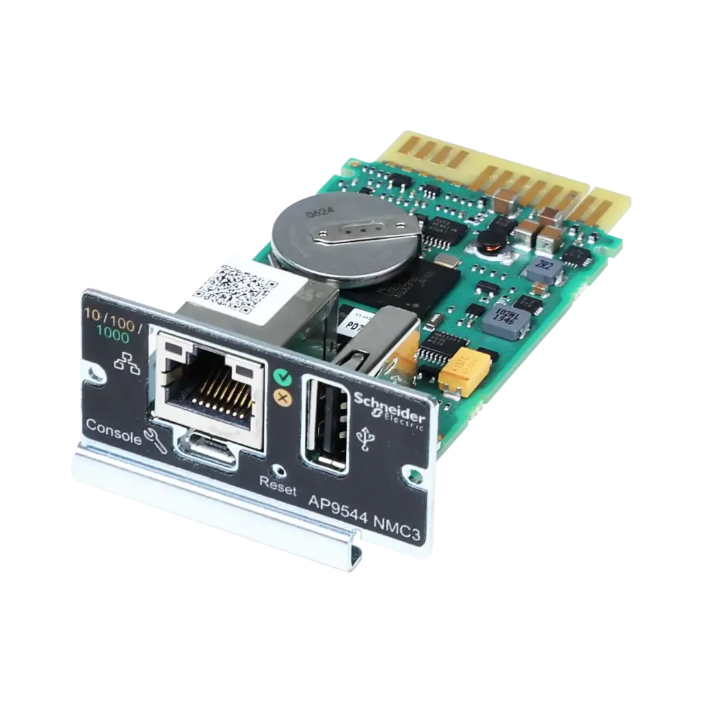 Device Monitoring and Management, Network Management Cards, NMC3 for Easy UPS On-Line, Secure Remote UPS Monitoring and Management 