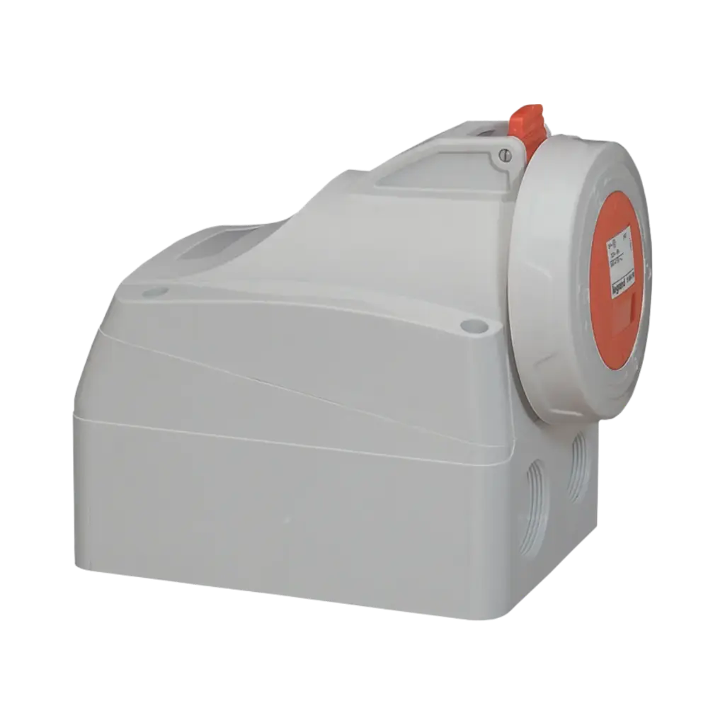 [555459] Legrand Surface Mounting Socket P17, IP66/67 380/415 V~ - 32 A, 3P+N+E 