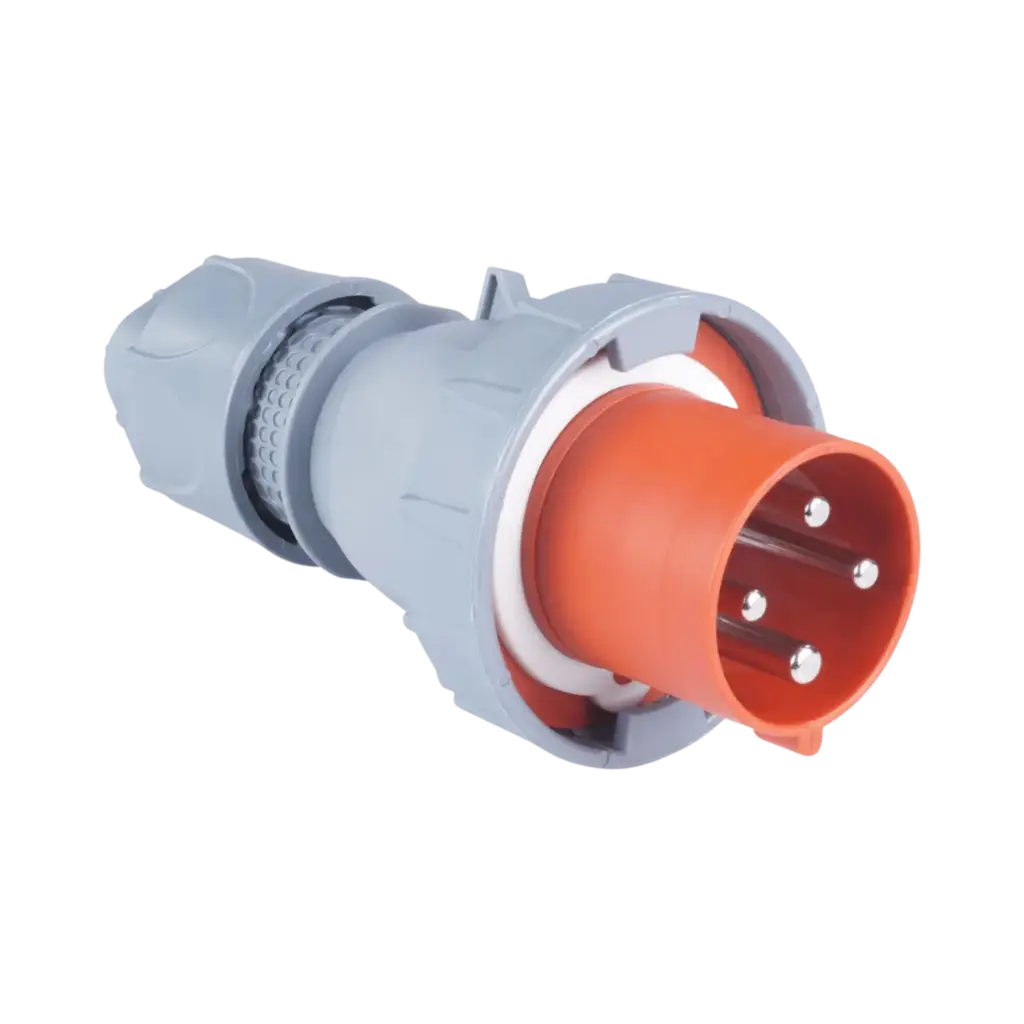 [3132-301-1600] TP Electric Plug Outlet 63A 4P IP67