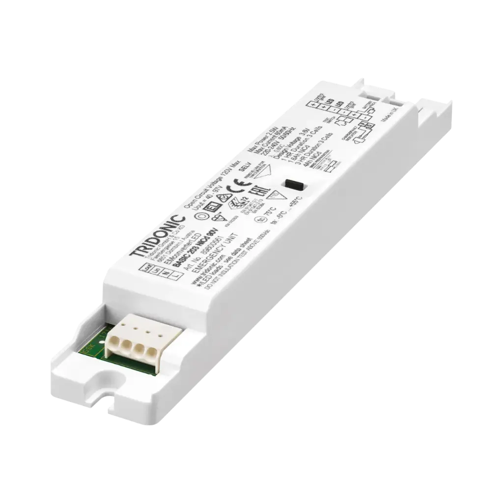 [89800560] Tridonic EMconverterLED BASIC 204 NiCd/NiMH 50V  