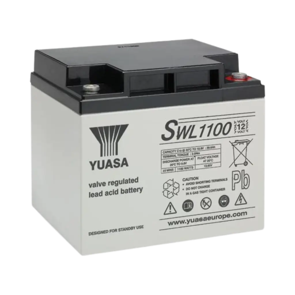 [SWL1100] Yuasa High Rate VRLA Battery 12V 40.6 Ah