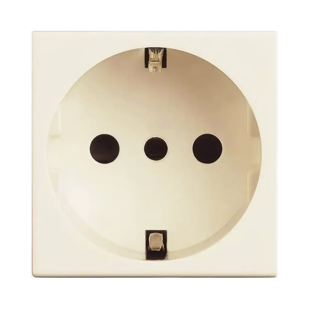 [DA4140] بريزة مجوفه 16 امبير لون بيج سوليدا بتشينو