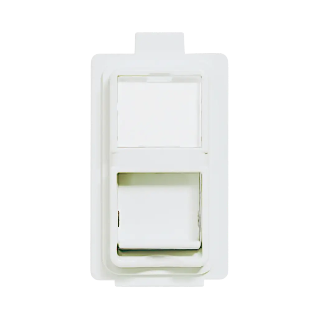 Bticino RJ45 Cat. 6 - UTP - Type of Connection: Tooless White, Solida