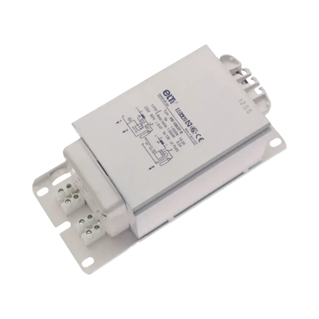 [6112291] ELT Ballasts For High Pressure Sodium Vapour Lamps 1000w Without Thermal Protection VSI 100/3T-D