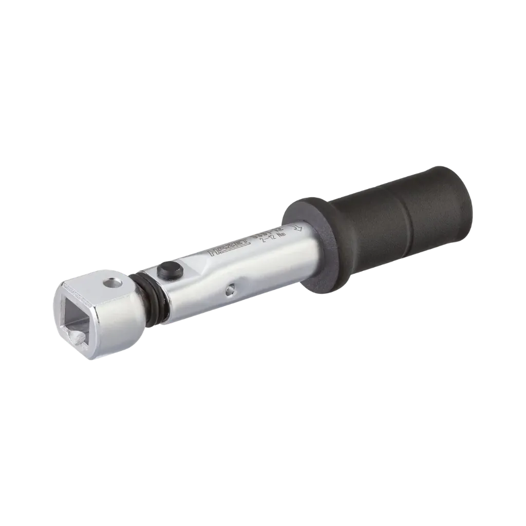 Hazet Torque Wrench 9*12mm Insert Square Hollow 124mm, 2-12 Nm ±2%