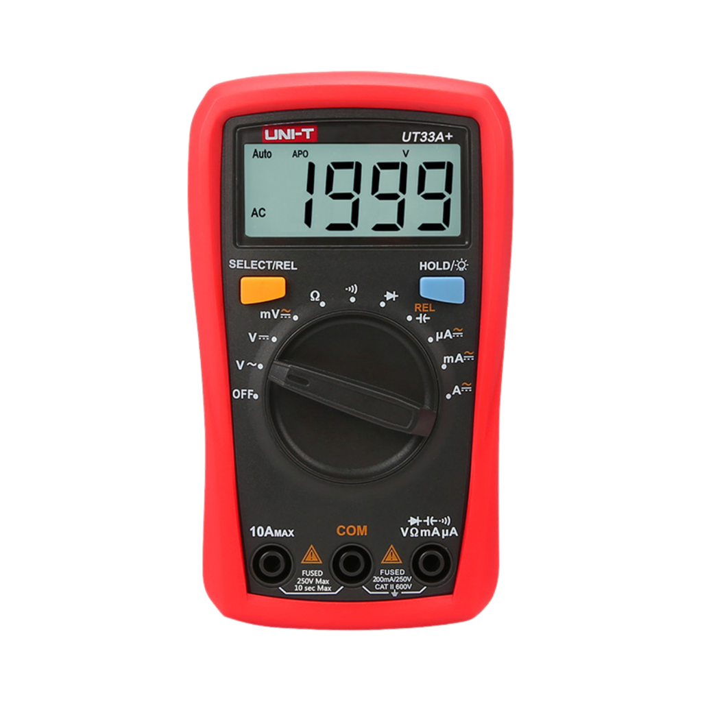 [UT33A+] Uni-T Palm Size Multimeter and Capacitance Test