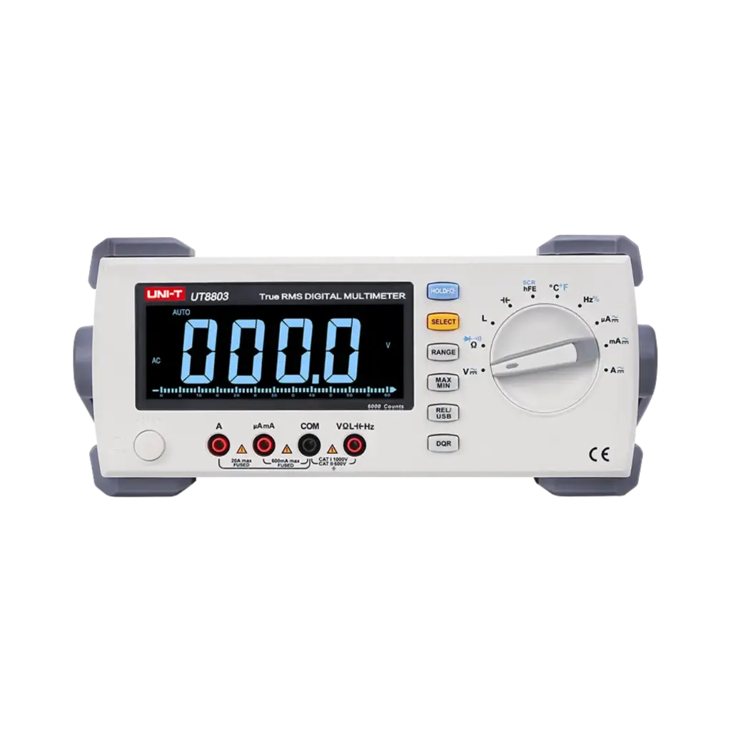 [UT8803E] Uni-T Auto Ranging True RMS Desktop Digital Multimeter 100KHz Reading Resolution 3⅚