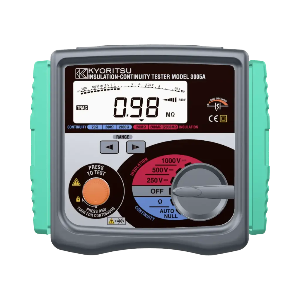 Kyoritsu Digital Insulation / Continuity Testers 1000v