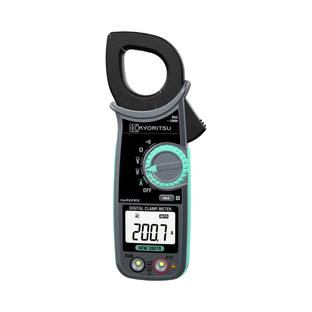 [2007R] Kyoritsu AC Digital Clamp Meter True RMS 600/1000A Auto-Ranging