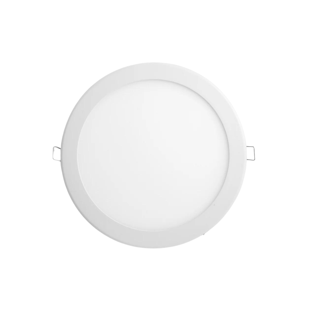 Egylux Led Recessed Round Downlight Panel 6w Plastic