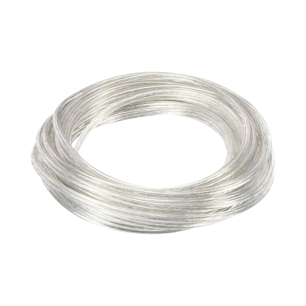 [105570] لفة سلك سماعات 2*0.75 شفاف السويدى