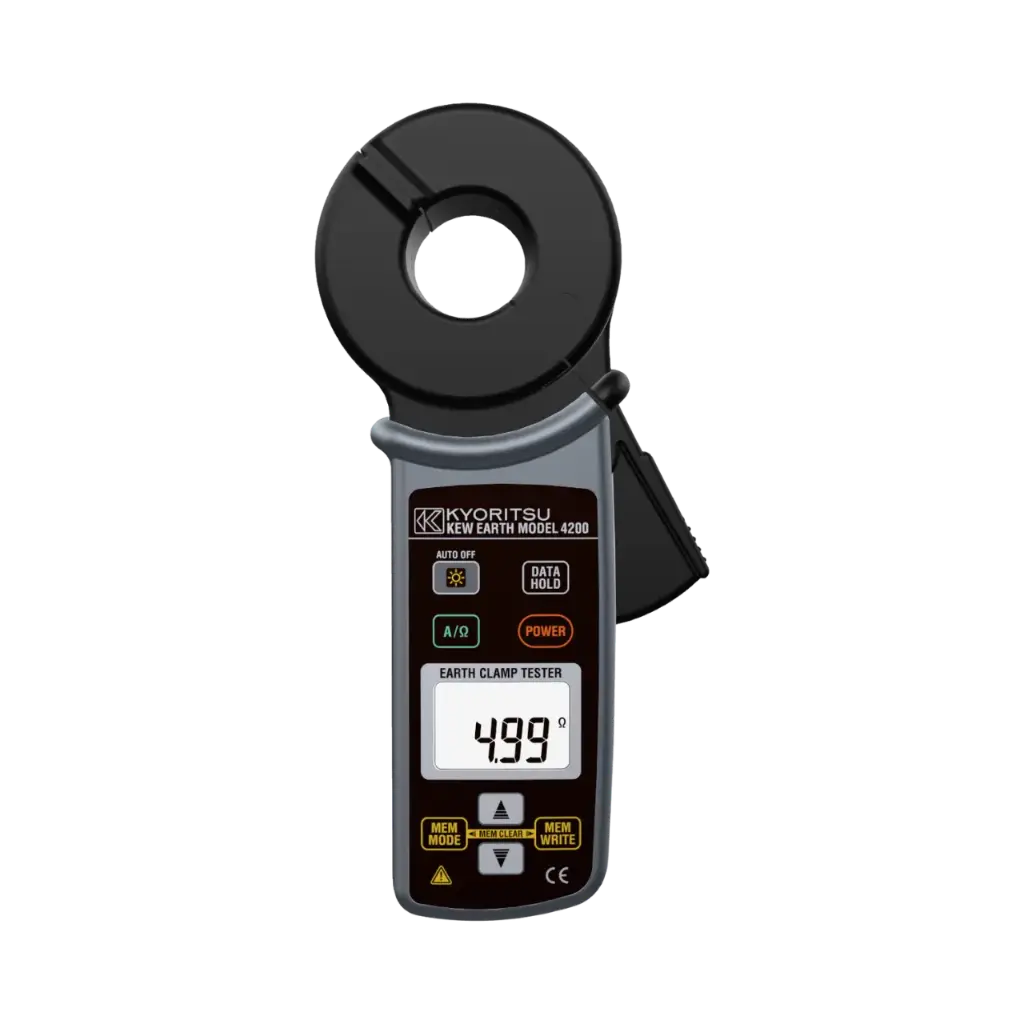 [4200] Kyoritsu Earth Clamp Tester True RMS, Resistance 0.05~ 1500 Ω