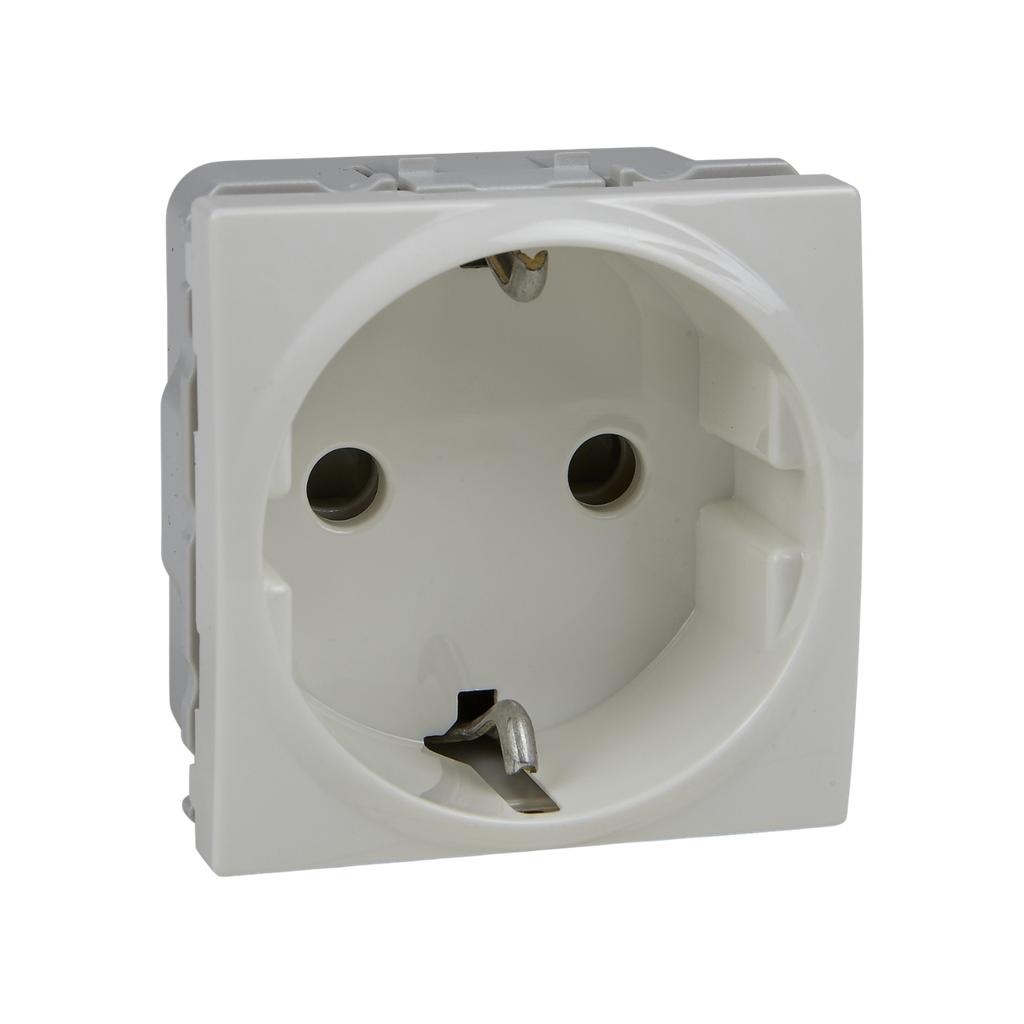 [MGU3.037.25] Schneider Electric 1 S.O. 2P+E, Shutters, DE 2 m - Ivory Unica