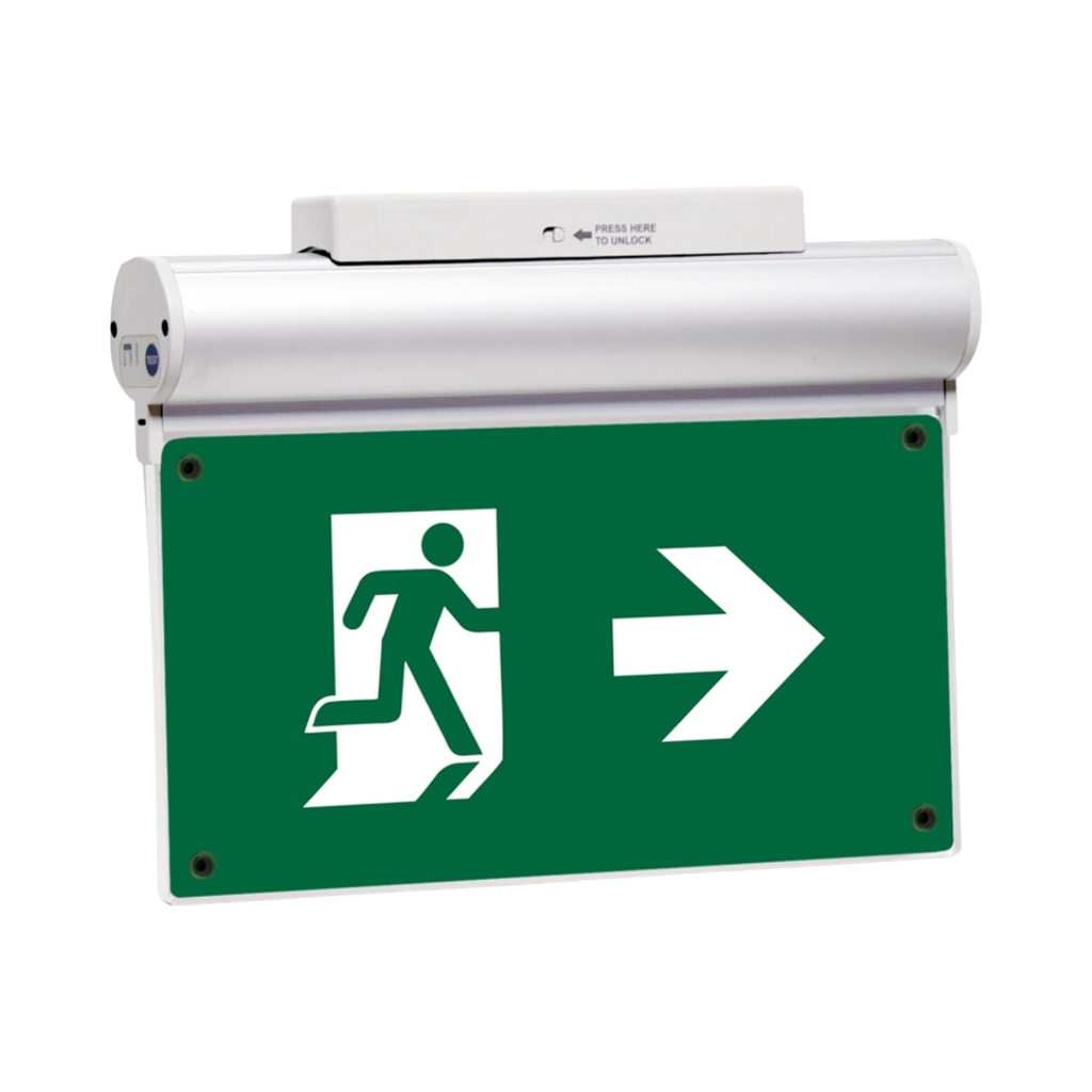[CLD-30/NST] Olympia Electronics Maintained Safety Sign Internally Illuminated 45/95lm/3hrs CLD-30/NST