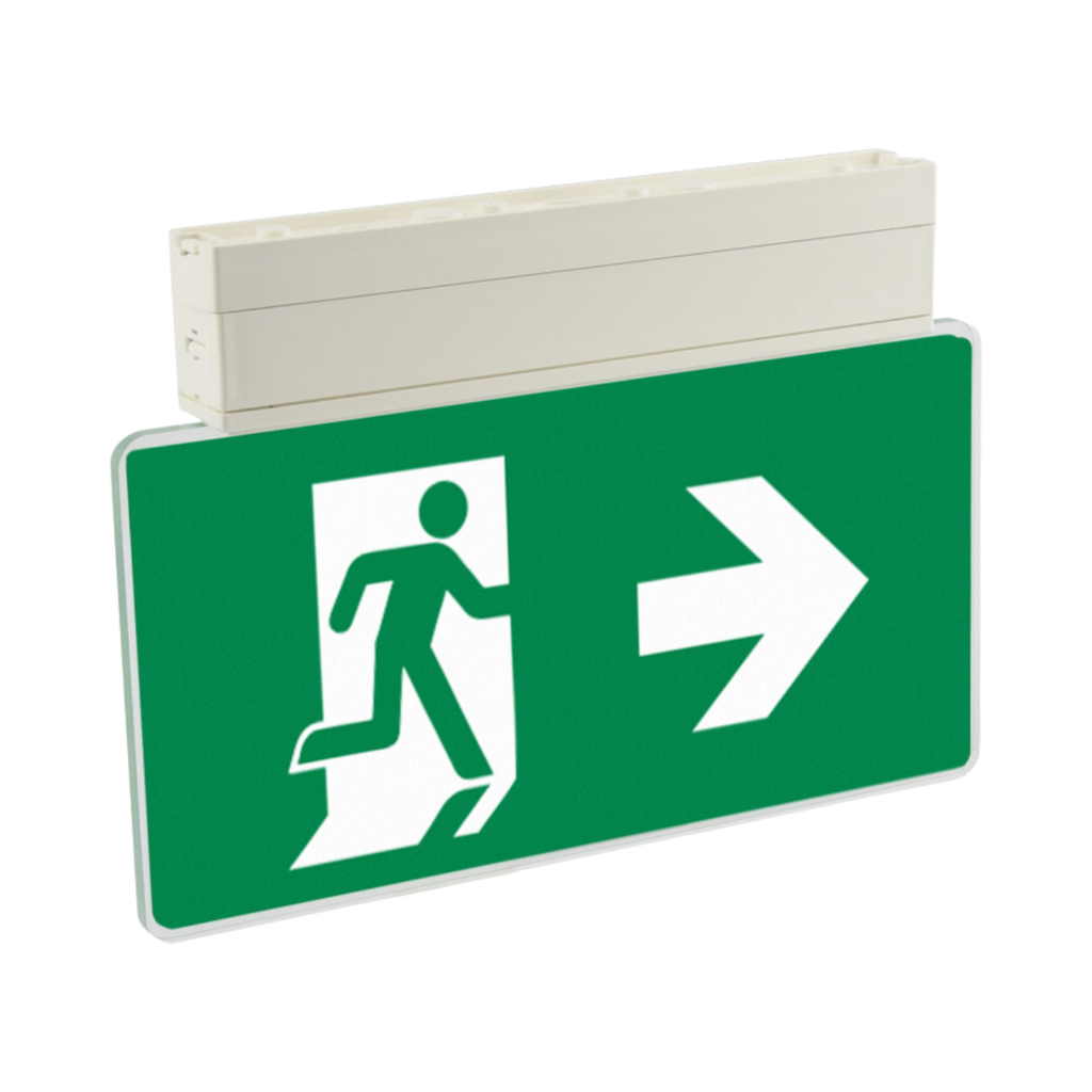 [KLD-30] Olympia Electronics Led internally illuminated safety signs, maintained, with IP54 & 30m viewing distance.